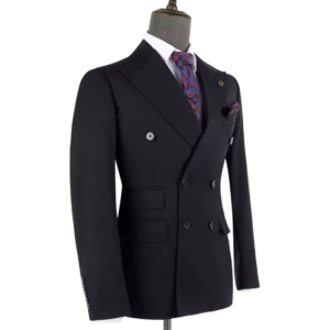 Traje cruzado punta de lanza